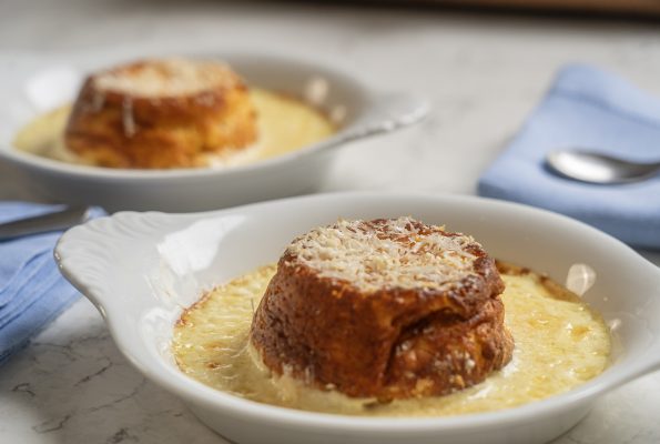 Prue & John’s Cheese Souffle two ways