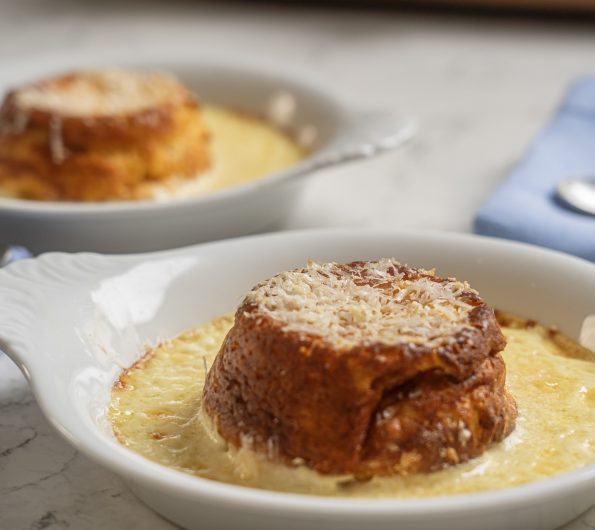 Prue & John’s Cheese Souffle two ways