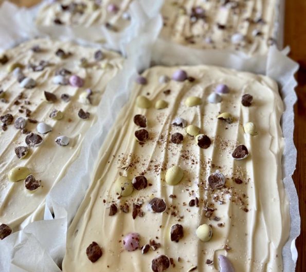 Easter Carrot Cake tray bake