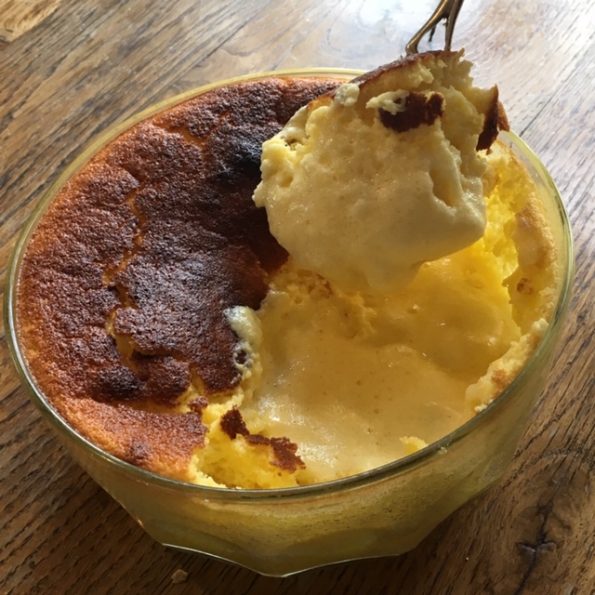 Lemon Surprise Pud (otherwise known as Lemon Fluff) - Prue Leith