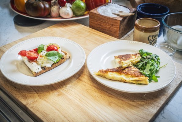 Posh cheese sandwiches two ways