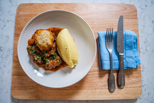 Oxtail Stew & Dumplings
