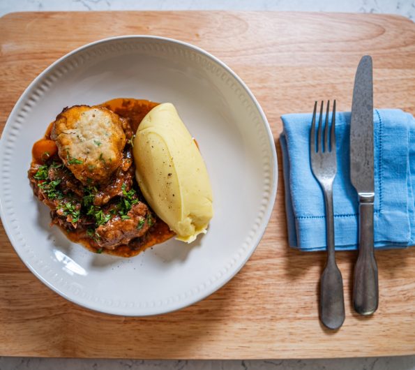 Oxtail Stew & Dumplings